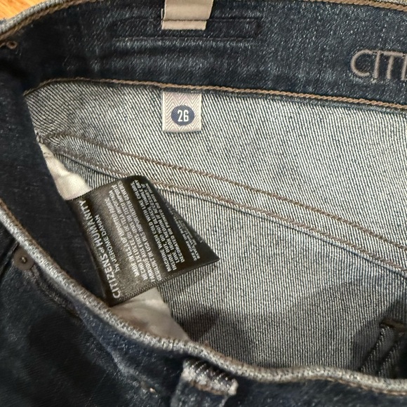 Citizens Of Humanity Avedon Skinny Jeans Women Sz 26 Mid Rise Stretch Dark Wash - Picture 14 of 16